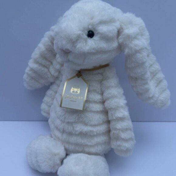 Jellycat Bashful Luxe Bunny Nimbus Cloud Plush 2025 NWT with Dust Bag - Picture 1 of 6